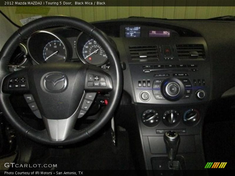 Black Mica / Black 2012 Mazda MAZDA3 i Touring 5 Door