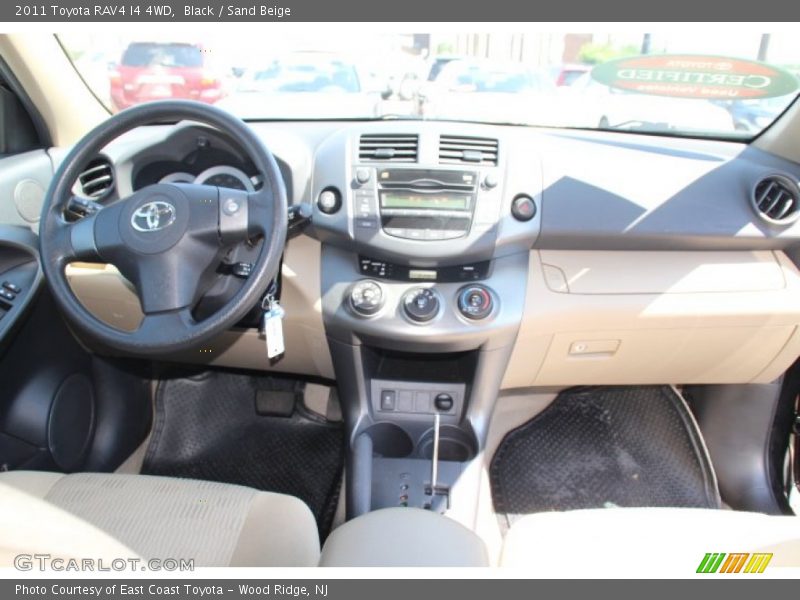 Black / Sand Beige 2011 Toyota RAV4 I4 4WD