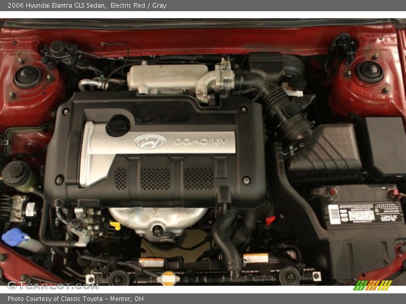  2006 Elantra GLS Sedan Engine - 2.0 Liter DOHC 16V VVT 4 Cylinder