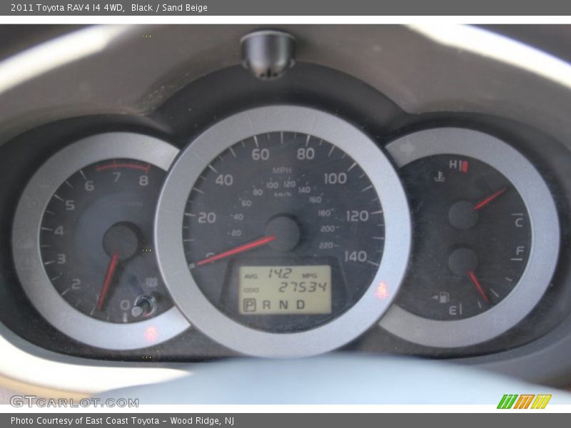Black / Sand Beige 2011 Toyota RAV4 I4 4WD
