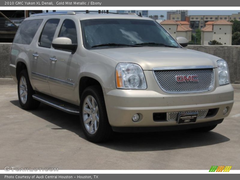 Gold Mist Metallic / Ebony 2010 GMC Yukon XL Denali