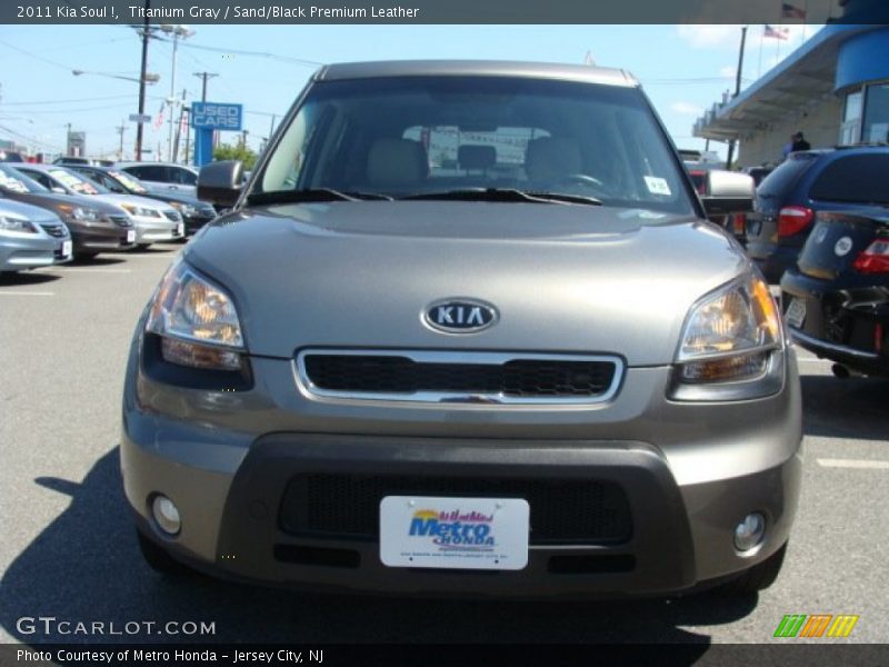 Titanium Gray / Sand/Black Premium Leather 2011 Kia Soul !
