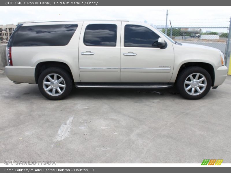 Gold Mist Metallic / Ebony 2010 GMC Yukon XL Denali