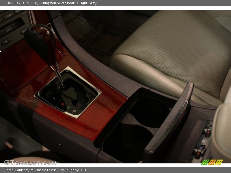 Tungsten Silver Pearl / Light Gray 2009 Lexus ES 350