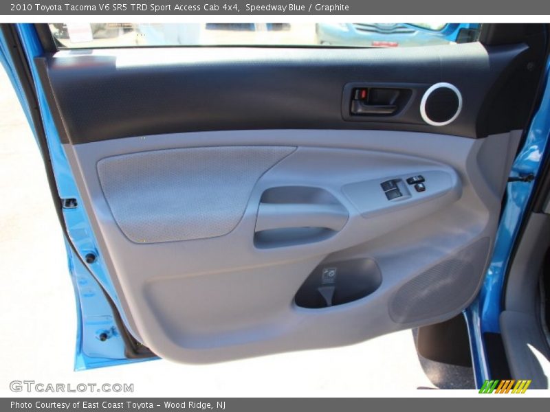 Speedway Blue / Graphite 2010 Toyota Tacoma V6 SR5 TRD Sport Access Cab 4x4