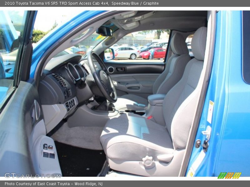 Speedway Blue / Graphite 2010 Toyota Tacoma V6 SR5 TRD Sport Access Cab 4x4