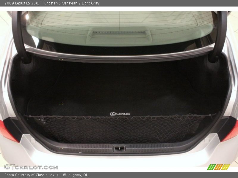 Tungsten Silver Pearl / Light Gray 2009 Lexus ES 350