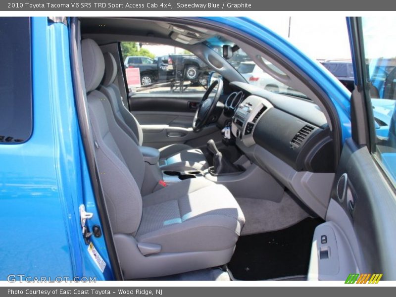 Speedway Blue / Graphite 2010 Toyota Tacoma V6 SR5 TRD Sport Access Cab 4x4