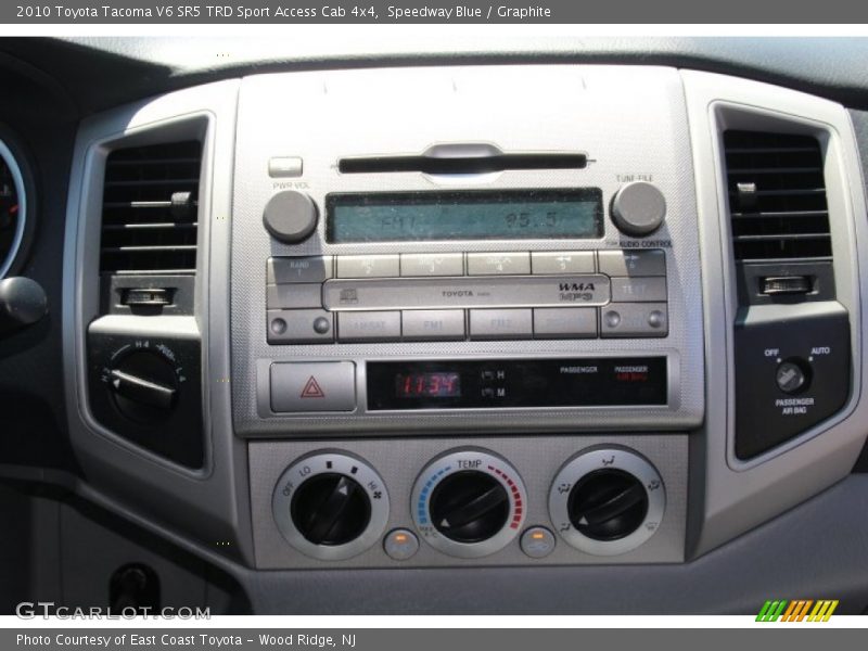 Speedway Blue / Graphite 2010 Toyota Tacoma V6 SR5 TRD Sport Access Cab 4x4