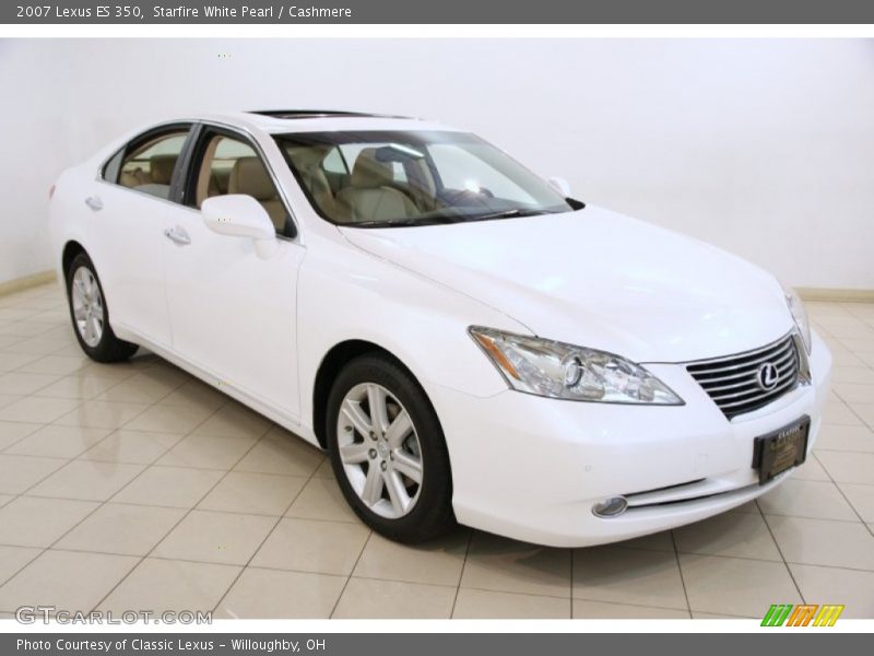 Starfire White Pearl / Cashmere 2007 Lexus ES 350