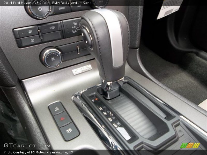 Ruby Red / Medium Stone 2014 Ford Mustang V6 Coupe