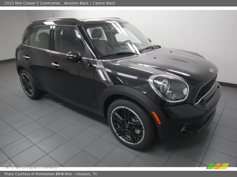 Absolute Black / Carbon Black 2013 Mini Cooper S Countryman