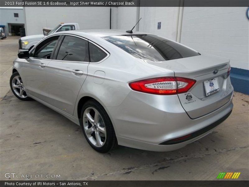 Ingot Silver Metallic / Charcoal Black 2013 Ford Fusion SE 1.6 EcoBoost