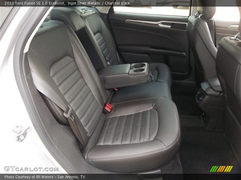 Ingot Silver Metallic / Charcoal Black 2013 Ford Fusion SE 1.6 EcoBoost