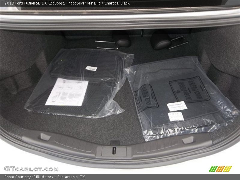 Ingot Silver Metallic / Charcoal Black 2013 Ford Fusion SE 1.6 EcoBoost