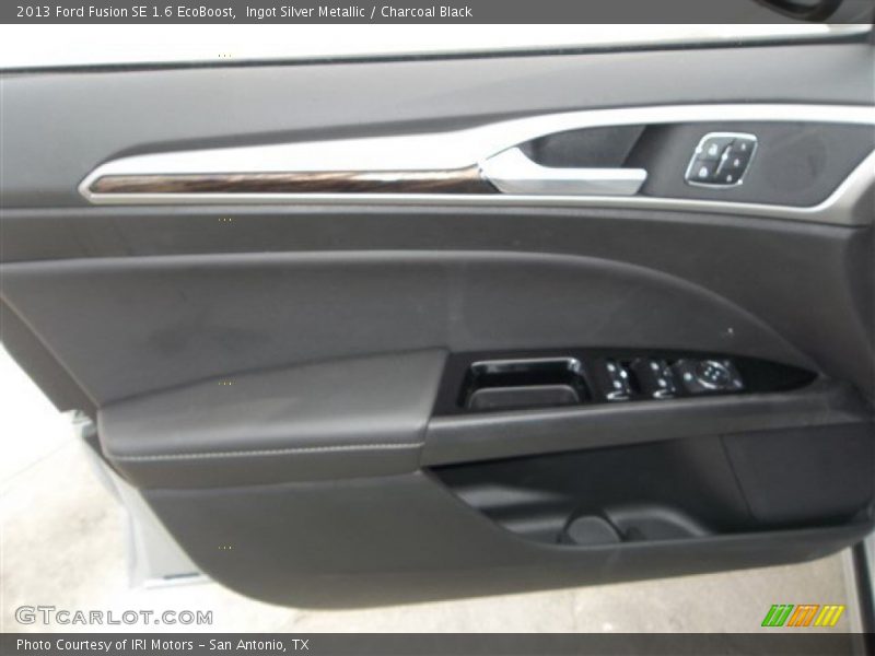 Ingot Silver Metallic / Charcoal Black 2013 Ford Fusion SE 1.6 EcoBoost