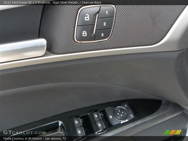 Ingot Silver Metallic / Charcoal Black 2013 Ford Fusion SE 1.6 EcoBoost