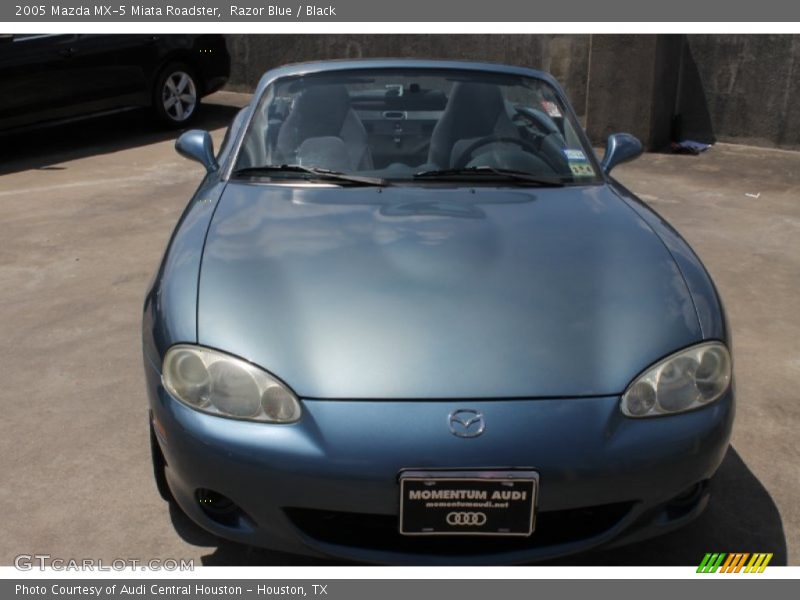 Razor Blue / Black 2005 Mazda MX-5 Miata Roadster