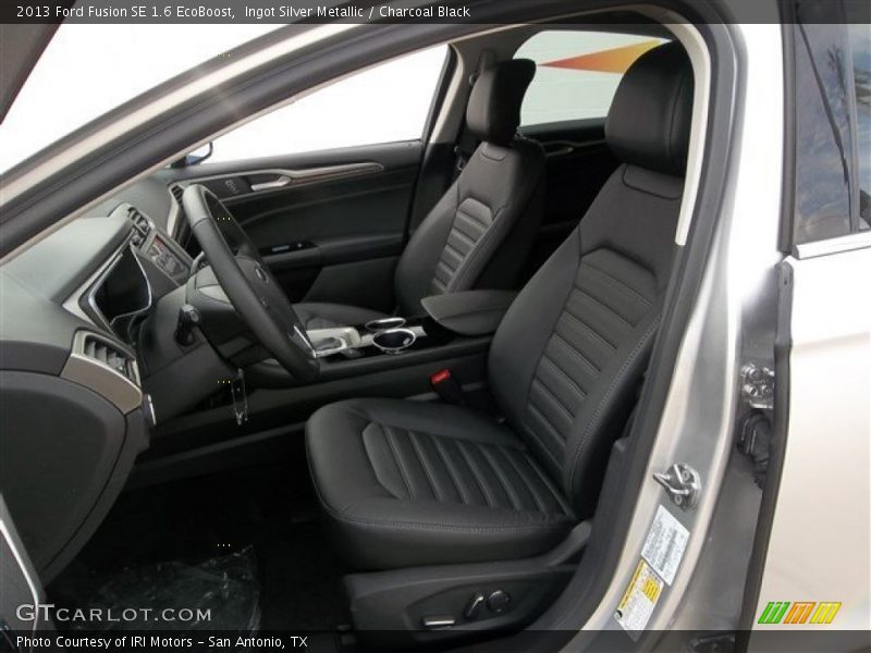 Ingot Silver Metallic / Charcoal Black 2013 Ford Fusion SE 1.6 EcoBoost