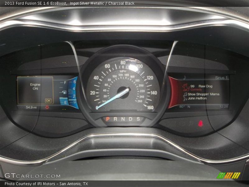 Ingot Silver Metallic / Charcoal Black 2013 Ford Fusion SE 1.6 EcoBoost