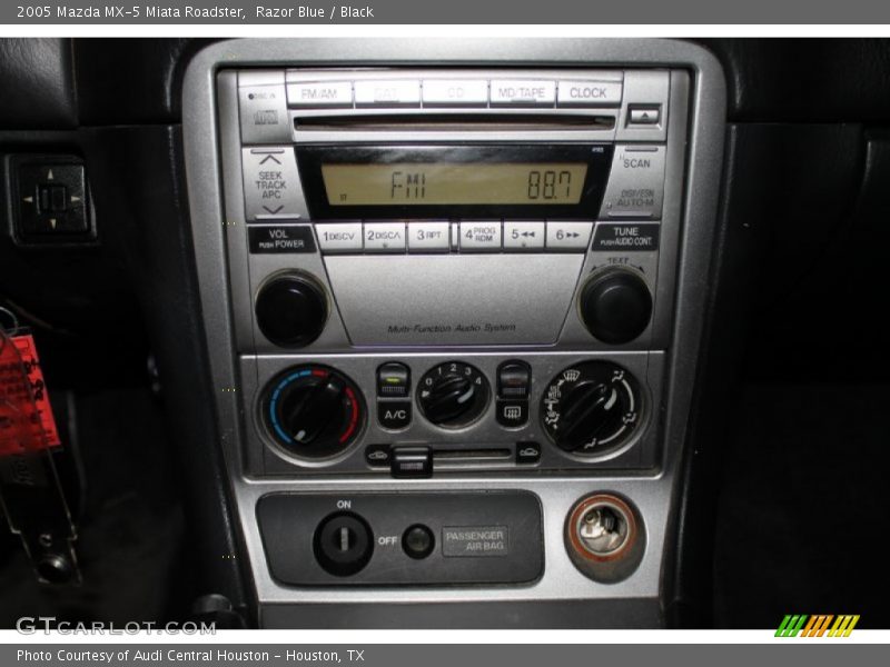 Razor Blue / Black 2005 Mazda MX-5 Miata Roadster