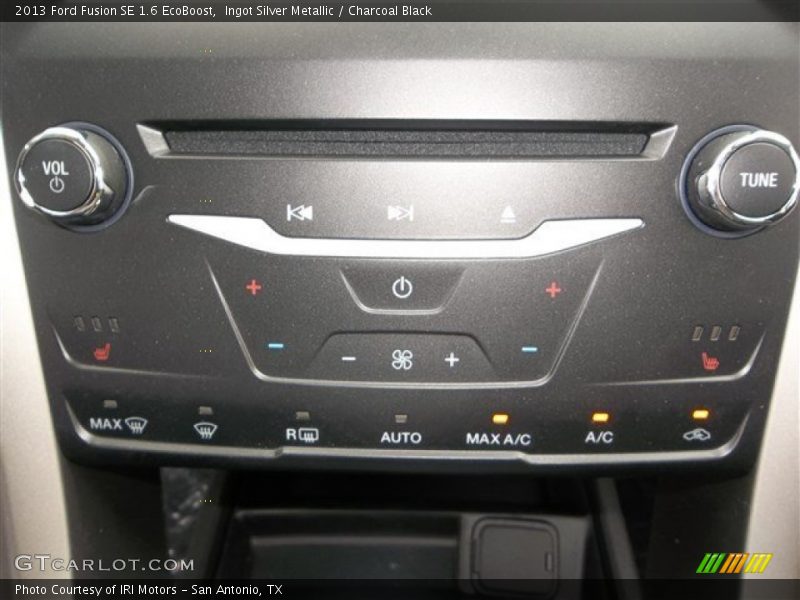 Ingot Silver Metallic / Charcoal Black 2013 Ford Fusion SE 1.6 EcoBoost