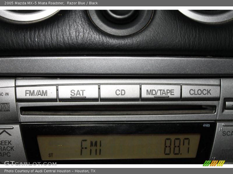 Razor Blue / Black 2005 Mazda MX-5 Miata Roadster