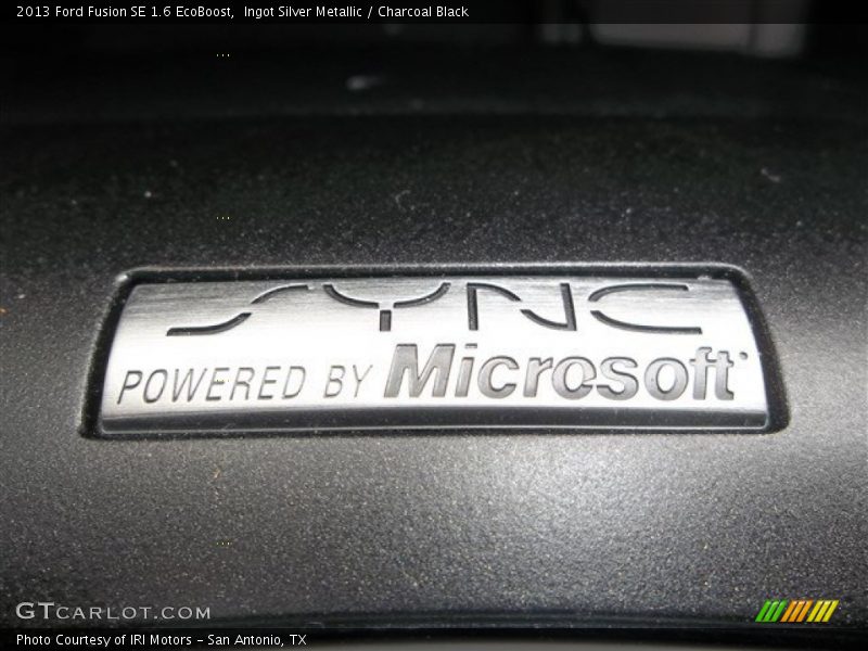 Ingot Silver Metallic / Charcoal Black 2013 Ford Fusion SE 1.6 EcoBoost