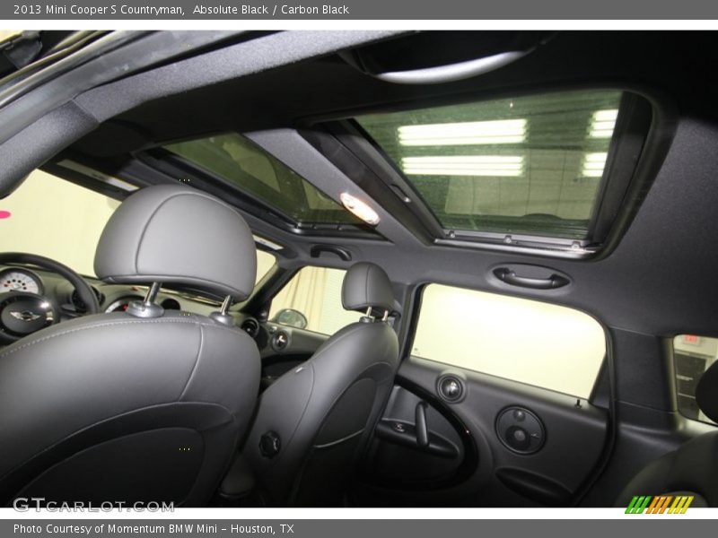 Absolute Black / Carbon Black 2013 Mini Cooper S Countryman