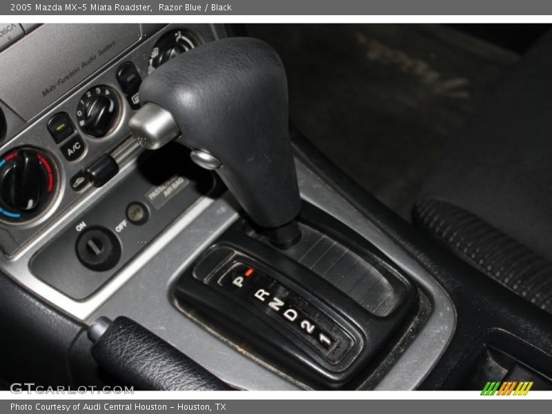 Razor Blue / Black 2005 Mazda MX-5 Miata Roadster