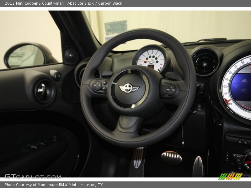 Absolute Black / Carbon Black 2013 Mini Cooper S Countryman