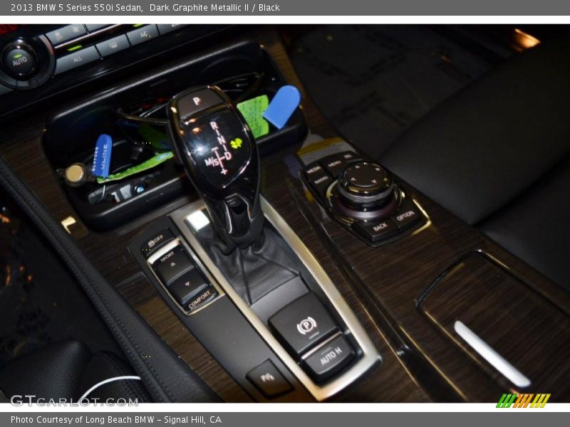 Dark Graphite Metallic II / Black 2013 BMW 5 Series 550i Sedan