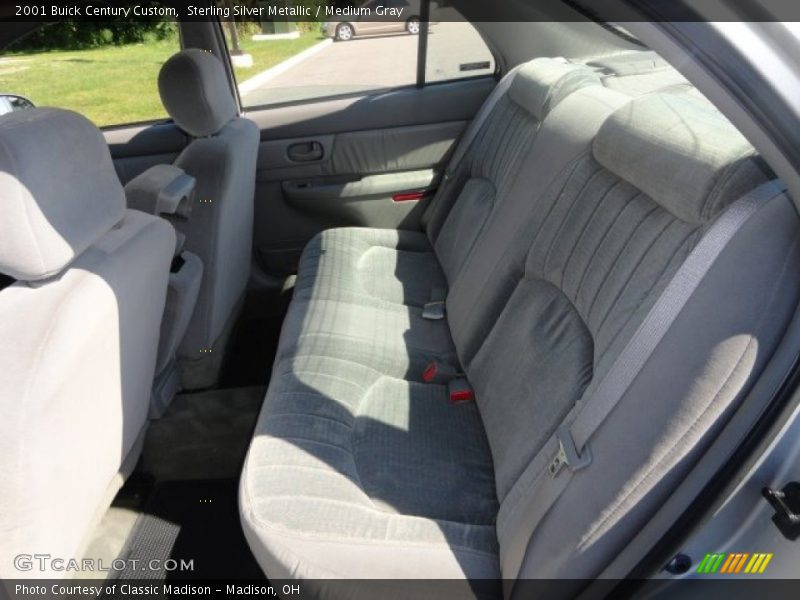 Sterling Silver Metallic / Medium Gray 2001 Buick Century Custom