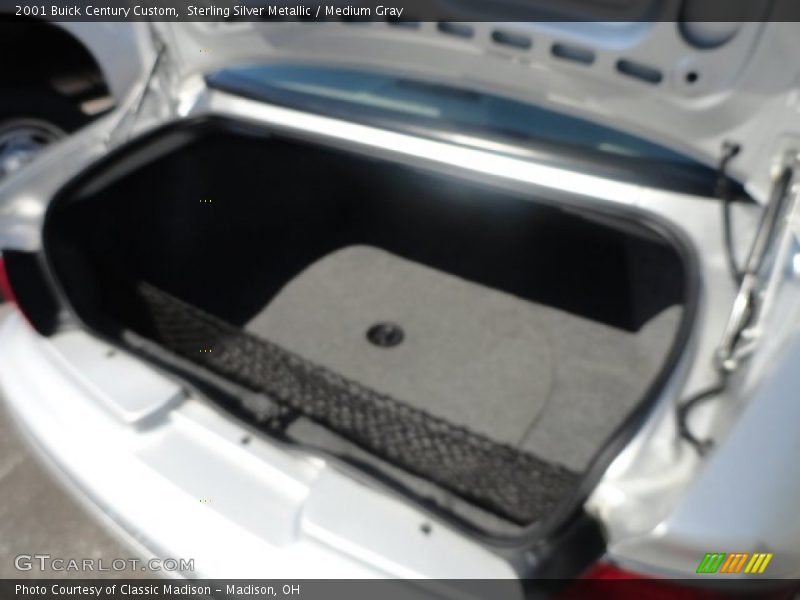 Sterling Silver Metallic / Medium Gray 2001 Buick Century Custom
