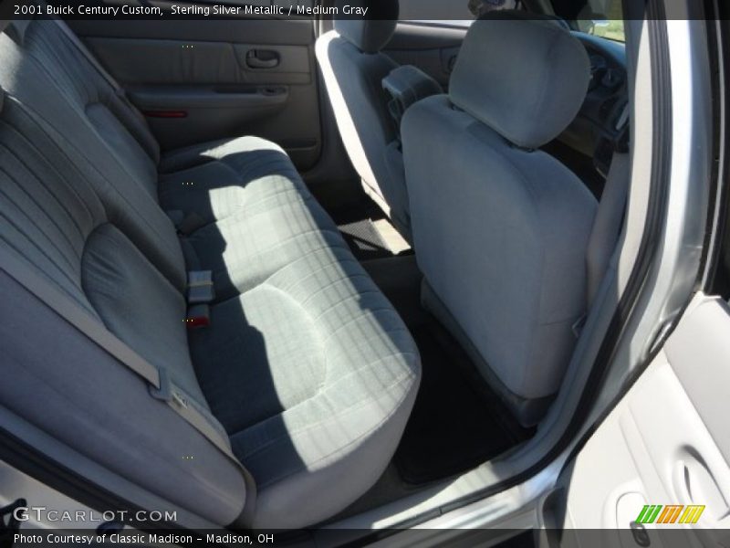 Sterling Silver Metallic / Medium Gray 2001 Buick Century Custom