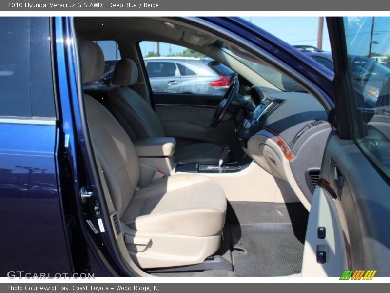 Deep Blue / Beige 2010 Hyundai Veracruz GLS AWD