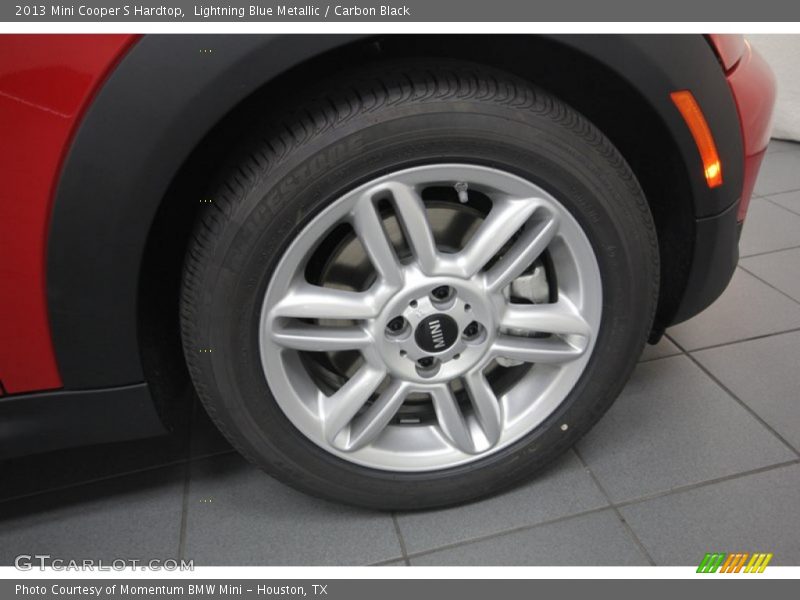 Lightning Blue Metallic / Carbon Black 2013 Mini Cooper S Hardtop