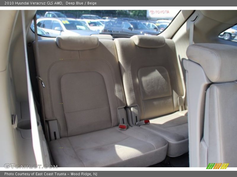 Deep Blue / Beige 2010 Hyundai Veracruz GLS AWD
