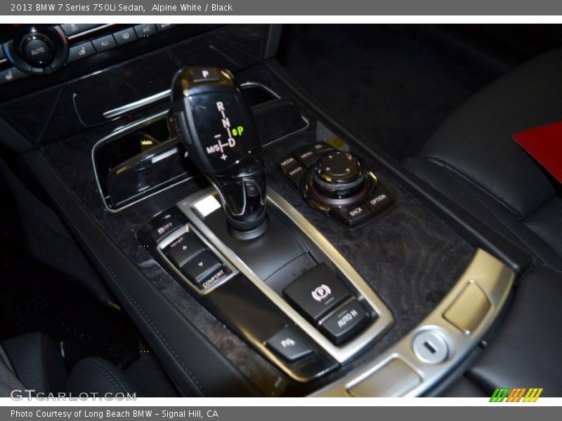 Alpine White / Black 2013 BMW 7 Series 750Li Sedan