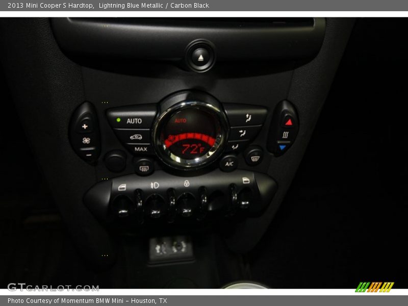 Lightning Blue Metallic / Carbon Black 2013 Mini Cooper S Hardtop