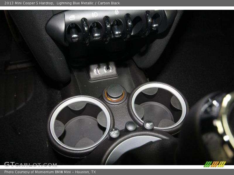 Lightning Blue Metallic / Carbon Black 2013 Mini Cooper S Hardtop