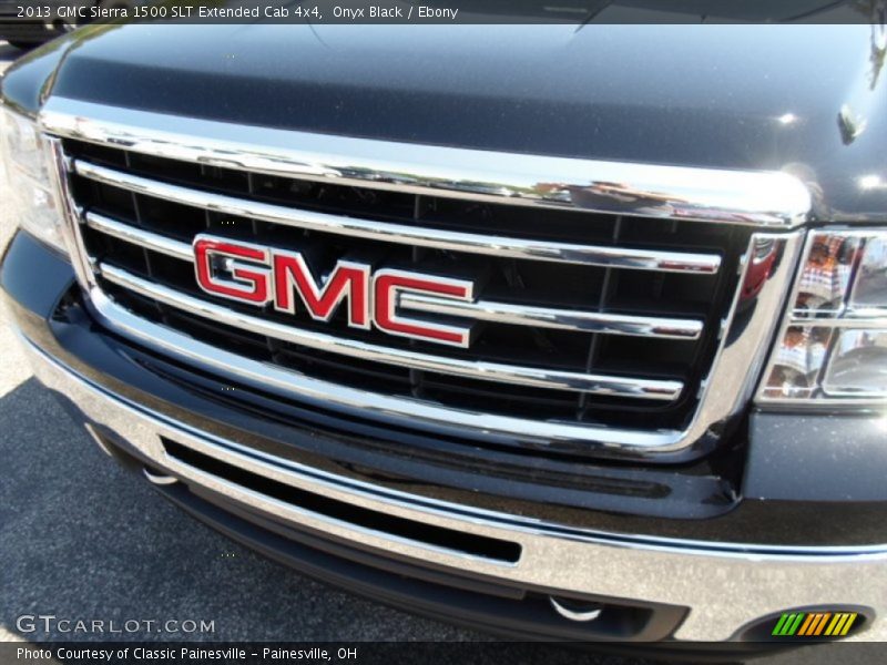 Onyx Black / Ebony 2013 GMC Sierra 1500 SLT Extended Cab 4x4