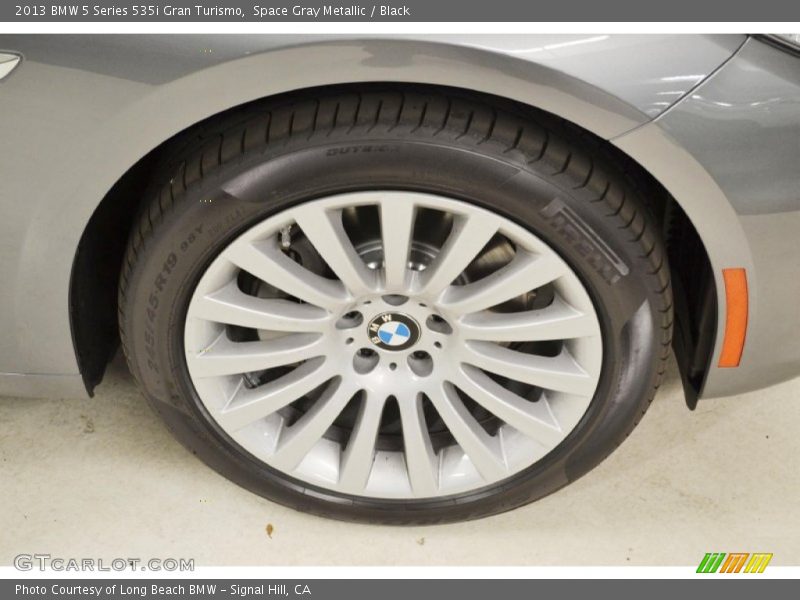 Space Gray Metallic / Black 2013 BMW 5 Series 535i Gran Turismo
