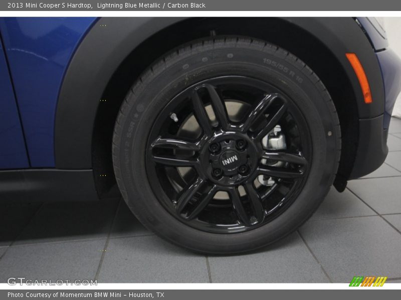 Lightning Blue Metallic / Carbon Black 2013 Mini Cooper S Hardtop