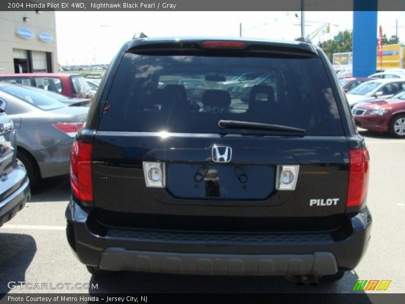 Nighthawk Black Pearl / Gray 2004 Honda Pilot EX 4WD