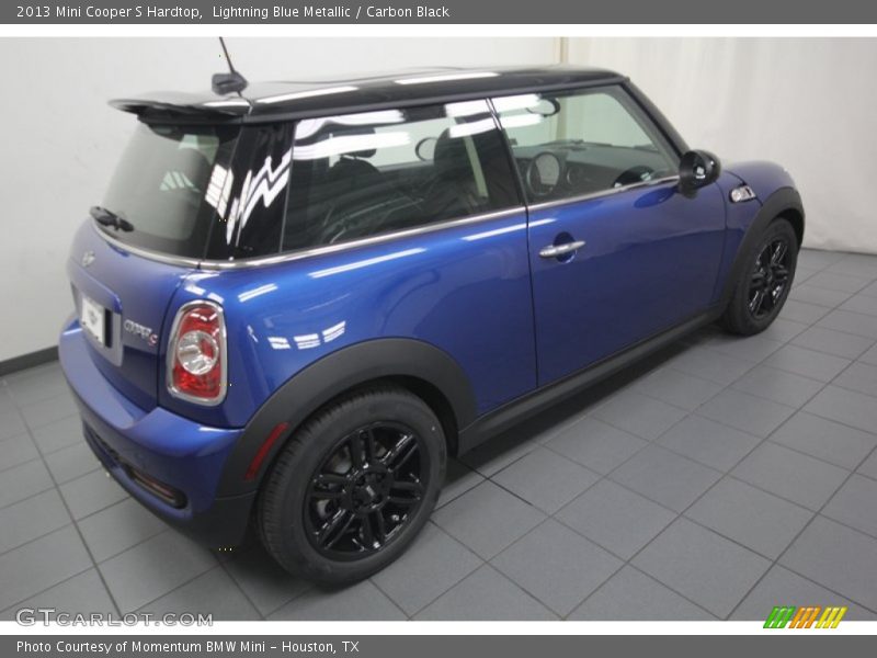 Lightning Blue Metallic / Carbon Black 2013 Mini Cooper S Hardtop