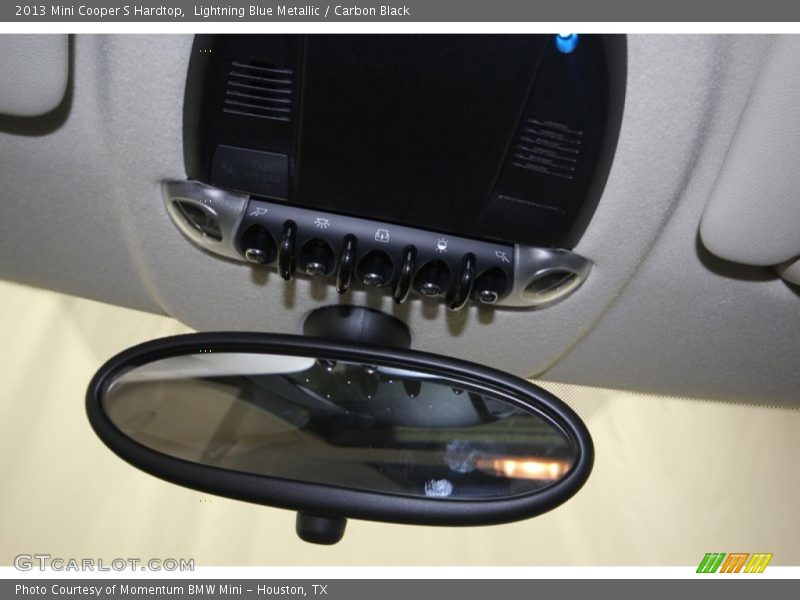 Lightning Blue Metallic / Carbon Black 2013 Mini Cooper S Hardtop