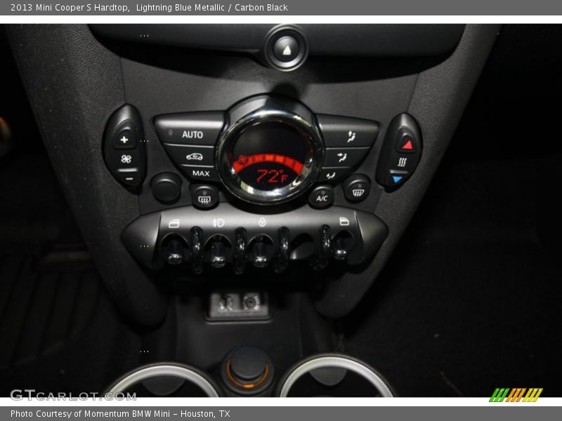 Lightning Blue Metallic / Carbon Black 2013 Mini Cooper S Hardtop