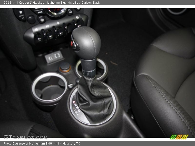 Lightning Blue Metallic / Carbon Black 2013 Mini Cooper S Hardtop