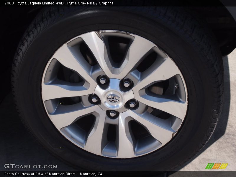 Pyrite Gray Mica / Graphite 2008 Toyota Sequoia Limited 4WD